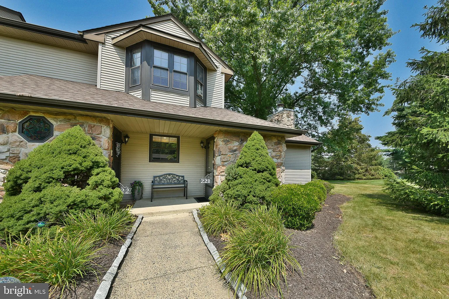 Front exterior of 221 Sassafras Court