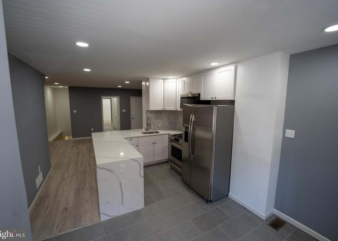 Renovated kitchen at 55 West Sharpnack Street